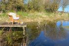  Haus Lichtblick Oevenum - Lieblingsplatz am Gartenteich