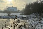  Haus Lichtblick Oevenum - Winterlandschaft