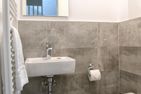  Haus Stepenitz Wyk auf Föhr - Das Gäste-WC befindet sich im Erdgeschoss.