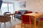 Land & Meer Wohnung 22 Sahlenburg - Wohnzimmer