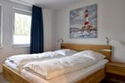  Nordland Appartements Wohnung Bornholm Wyk auf Föhr - Schlafzimmer