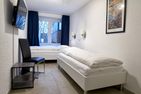  Nordland Appartements Wohnung Bornholm Wyk auf Föhr - Die beiden Betten haben jeweils eine Breite von 90 cm.