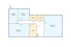  Reethus Dörpsend Haus 2 Midlum - Dachgeschoss. Dachschrägen sind kein Bestandteil der Grundrisszeichnung.