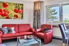  Ferienwohnung Inga Kronsgaard Geltinger Bucht - Wohnzimmer