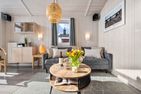  Ferienhaus HarzZauber Lodge - St. Andreasberg im Harz  - Wohnzimmer