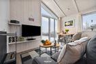  Ferienhaus Talblick Lodge - Neles Nest - St. Andreasberg im Harz  - Wohnzimmer
