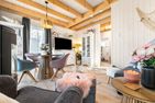  Ferienhaus Haus am Fjord Olpenitz Ostseeresort Olpenitz - Wohnzimmer