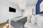  Ferienwohnung Knuts Hafenlounge Olpenitz Ostseeresort Olpenitz - Schlafzimmer