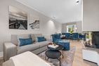  Ferienhaus Lee am Königshafen List Sylt Sylt - Wohnzimmer