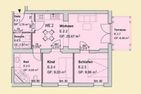 Villa Senta Wohnung 02 Kühlungsborn - Grundriss