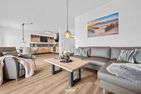  Ferienwohnung Waterkant Büsum Büsum - Wohnzimmer