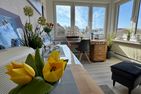 Haus Meeresgruss Strandflieder Loog - Wohnzimmer