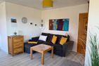 Haus Meeresgruss Strandflieder Loog - Wohnzimmer