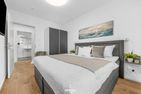  Ferienwohnung Portus, App. 17 Olpenitz Ostseeresort Olpenitz - Schlafzimmer