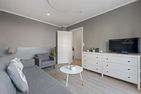  Ferienwohnung Meeresrauschen Travemünde Travemünde - Wohnzimmer