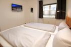  Feldstraße 15b, Whg. 7, "Friesenperle 7" Wyk - gemütliches Doppelbett mit TV