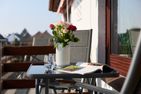Quartier No.6 Apartment 7 Büsum - Balkon