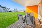  Ferienwohnung Knuts Koje Olpenitz Ostseeresort Olpenitz - Terrasse