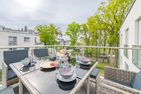  Ferienwohnung Ankerplatz Zirchow An der Haffküste - Balkon