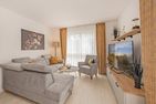  Ferienwohnung Hart Backbord Kölpinsee - Wohnzimmer