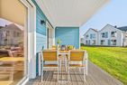  Ferienwohnung SalzWasserHerz Olpenitz Ostseeresort Olpenitz - Terrasse