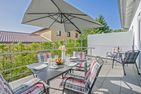  Ferienhaus Nordwind Kölpinsee - Terrasse
