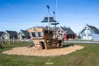  Ferienhaus Nordseeresort 49 Hafenliebe Büsum Büsum - Spielanlage