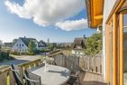  Ferienwohnung Skorpion Loddin - Balkon