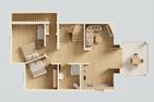  Ferienwohnung Skorpion Loddin - Grundriss