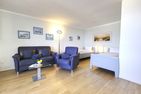  App. Meerblick Westerland - Wohnzimmer