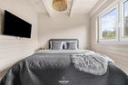  Ferienhaus "Bernsteinblau" Schönberg - Holm Marina Wendtorf - Bett