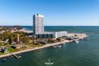  Ferienwohnung Penthouse ''Kapitänsloge'' Priwall Travemünde Travemünde - Vogelperspektive