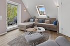  Villa Parkblick Kurpark - Wohnzimmer