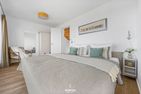  Ferienhaus Hamptons Beach House Olpenitz  - Schlafzimmer