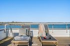  Ferienhaus Hamptons Beach House Olpenitz  - Balkon