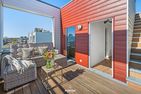  Ferienhaus Hamptons Beach House Olpenitz  - Balkon