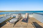  Ferienhaus Hamptons Beach House Olpenitz  - Balkon