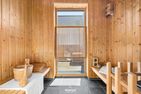  Ferienhaus Hamptons Beach House Olpenitz  - Sauna