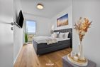  Ferienwohnung Ostseerauschen, App. 20 Olpenitz  - Schlafzimmer