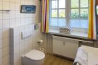 Haus Pesel Ferienwohnung *Reetblick* Norddorf auf Amrum - Badezimmer