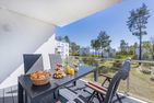  Ferienwohnung Sonnenblick am Haff Zirchow An der Haffküste - Balkon