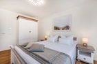  Ferienwohnung Sonnenblick am Haff Zirchow An der Haffküste - Schlafzimmer