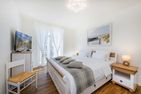  Ferienwohnung Sonnenblick am Haff Zirchow An der Haffküste - Schlafzimmer