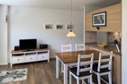  Ferienwohnung *Meeresleuchten* Wittdün auf Amrum - Wohnzimmer