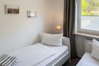  Ferienwohnung *Meeresleuchten* Wittdün auf Amrum - Schlafzimmer