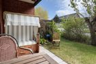  Ferienwohnung *Meeresleuchten* Wittdün auf Amrum - Terrasse