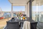  Ferienwohnung "Meerblick" Marina Wendtorf Marina Wendtorf - Balkon