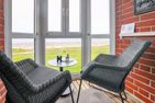Haus Horizont I HZ35 Cuxhaven Sahlenburg - Balkon