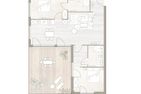  Binnendiek Resort Haus 1 Wohnung 14 St. Peter-Ording - Grundriss