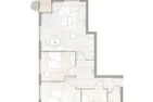  Binnendiek Resort Haus 1 Wohnung 4 St. Peter-Ording - Grundriss